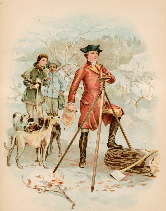 Young Washington, Surveyor by North American