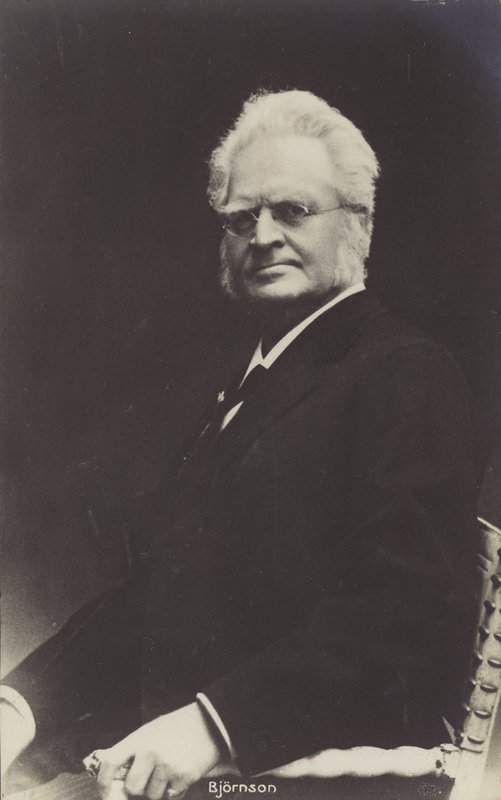 Bjornstjerne Bjornson, Norwegian composer (1832-1910) by Norwegian Photographer