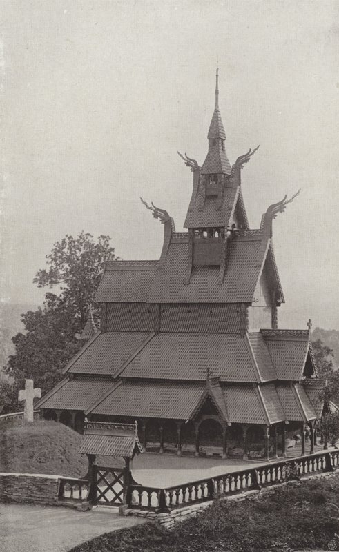 Fortun Timber Church by Norwegian Photographer