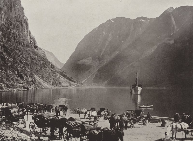 Gudvangen, Naerofjorden by Norwegian Photographer