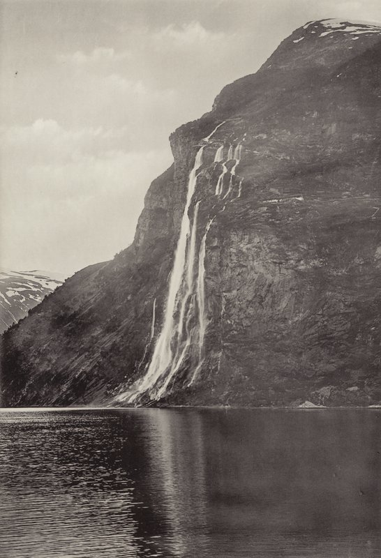 The Seven Sisters (Waterfall) Geiranger by Norwegian Photographer