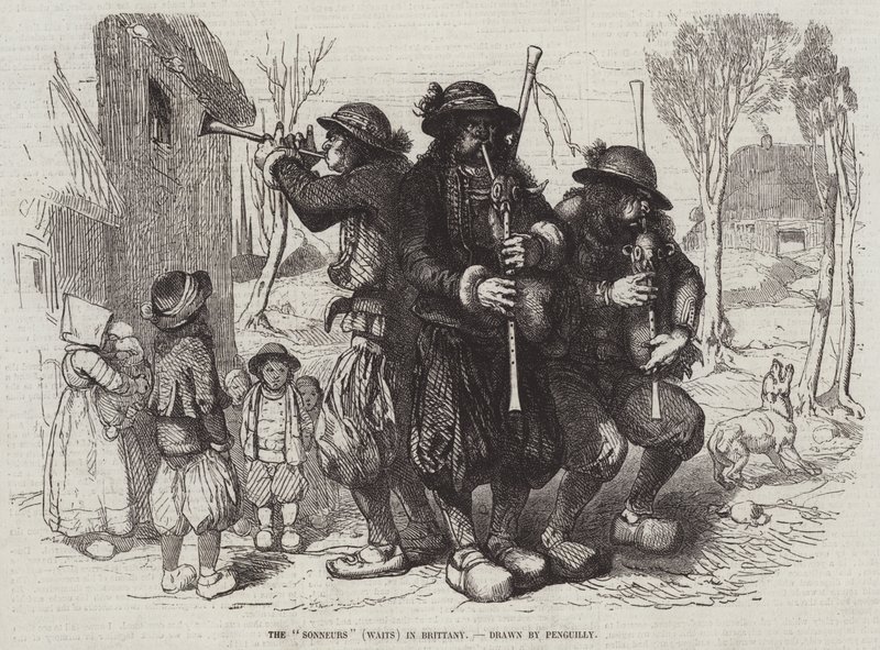 The Sonneurs (Waits) in Brittany by Octave Penguilly l