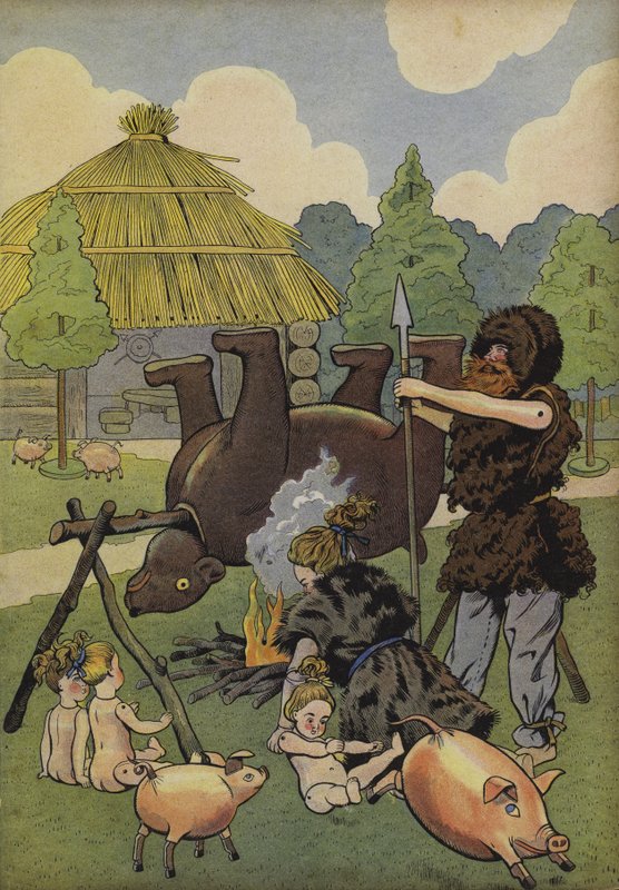 Barbarian from Gaul, Cooking a Bear by Onfray de Breville Job