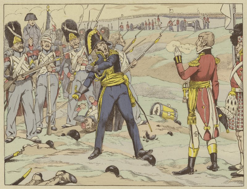 Defeated for the First Time, at a Place Known to Geography as Waterloo, but to History as Betrayal. That Day, Cambronne Gave His Last Word. by Onfray de Breville Job