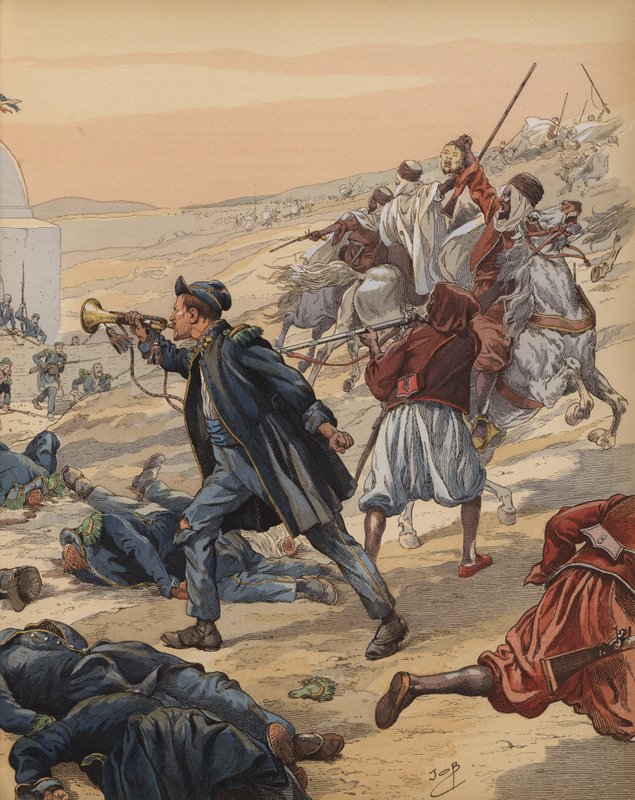 The Bugler of Sidi-Brahim, The Glazier by Onfray de Breville Job