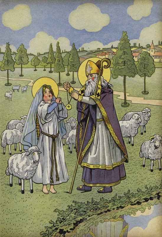 Saint Genevieve by Onfray de Breville Job