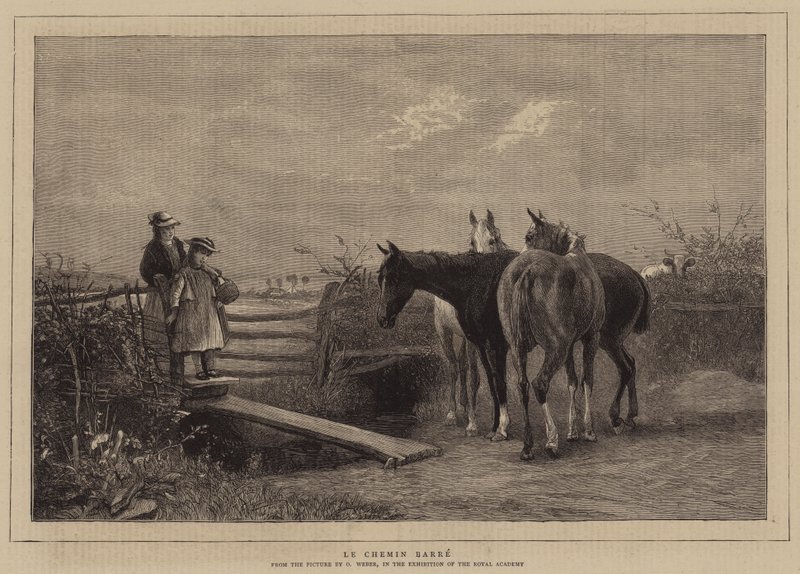 Le Chemin Barre by Otto Weber