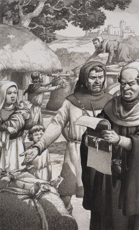 Poverty by Pat (1907-95) Nicolle
