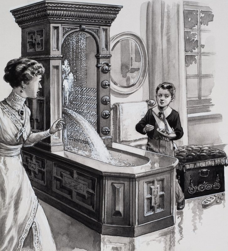 The Victorian Bath by Pat (1907 95) Nicolle