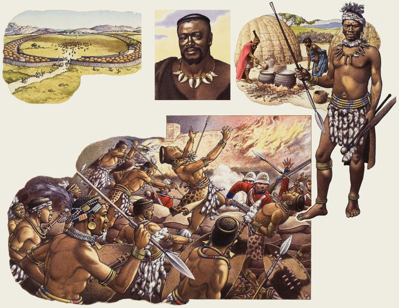 Zulus at Rorke