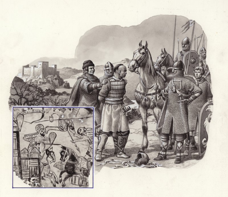 Crusaders in Turkey in the 11th century by Pat (1907 95) Nicolle