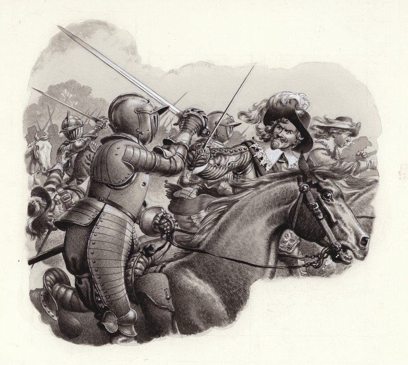 Heavily armoured cavalry of the 17th century by Pat (1907 95) Nicolle
