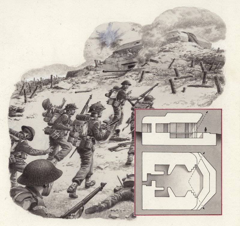 The Allied invasion of Normandy by Pat (1907 95) Nicolle