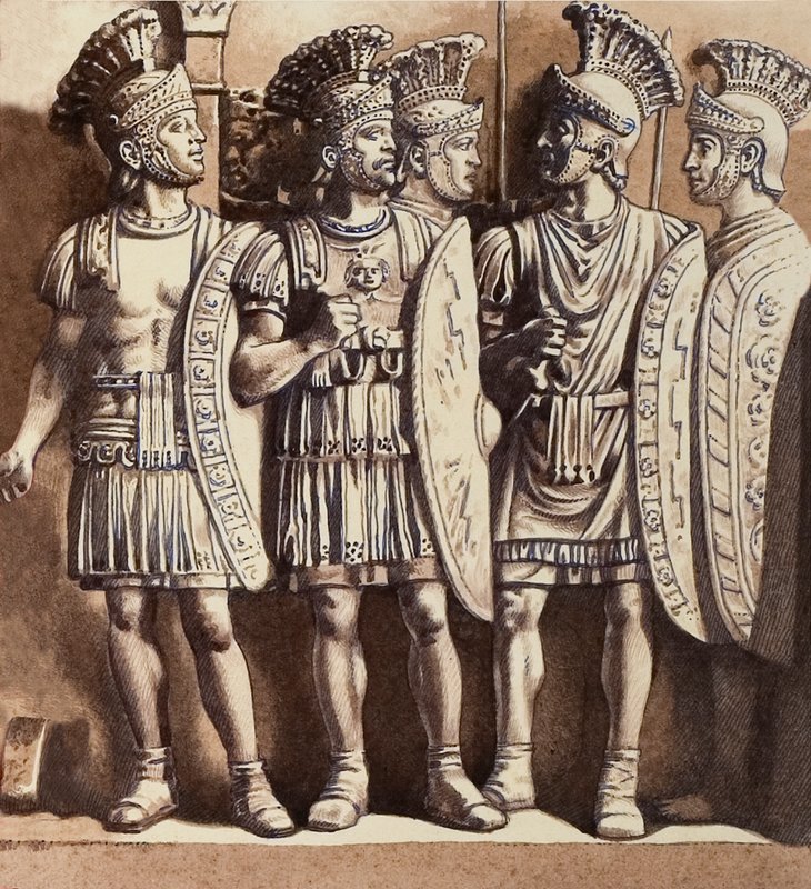 The Praetorian Guard by Pat (1907 95) Nicolle