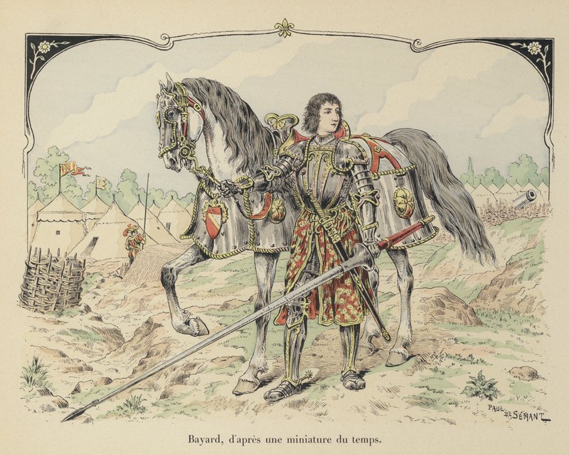 Pierre de Terrail, Chevalier de Bayard, French Knight by Paul de Semant