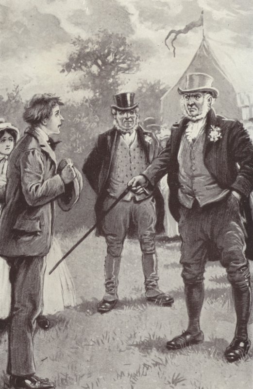Illustration for Barchester Towers by Anthony Trollope by Paul (after) Hardy