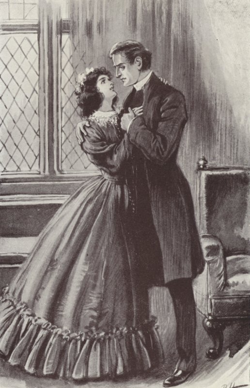 Illustration for Barchester Towers by Anthony Trollope (lithograph) by Paul (after) Hardy
