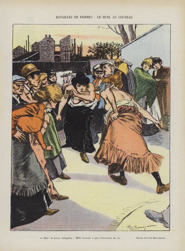 Illustration for Le Rire by Paul Balluriau