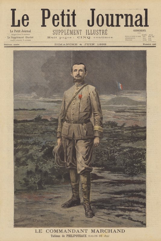 Major Jean-Baptiste Marchand, French soldier and explorer by Paul Dominique Philippoteaux