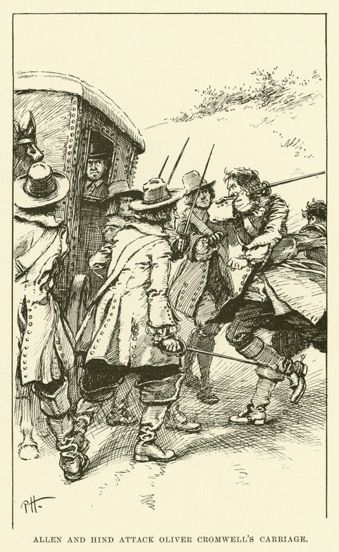 Allen and Hind Attack Oliver Cromwell