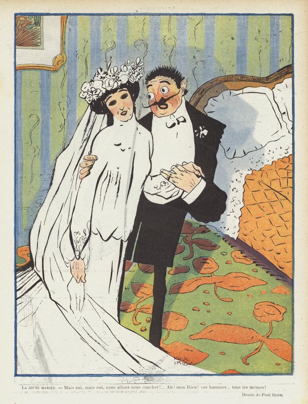Illustration for Le Rire by Paul Iribe