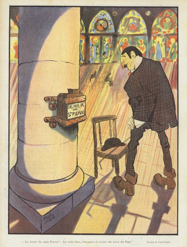 Illustration for Le Rire by Paul Iribe