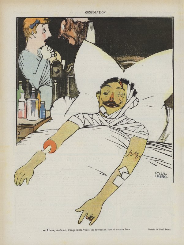 Illustration for Le Rire by Paul Iribe