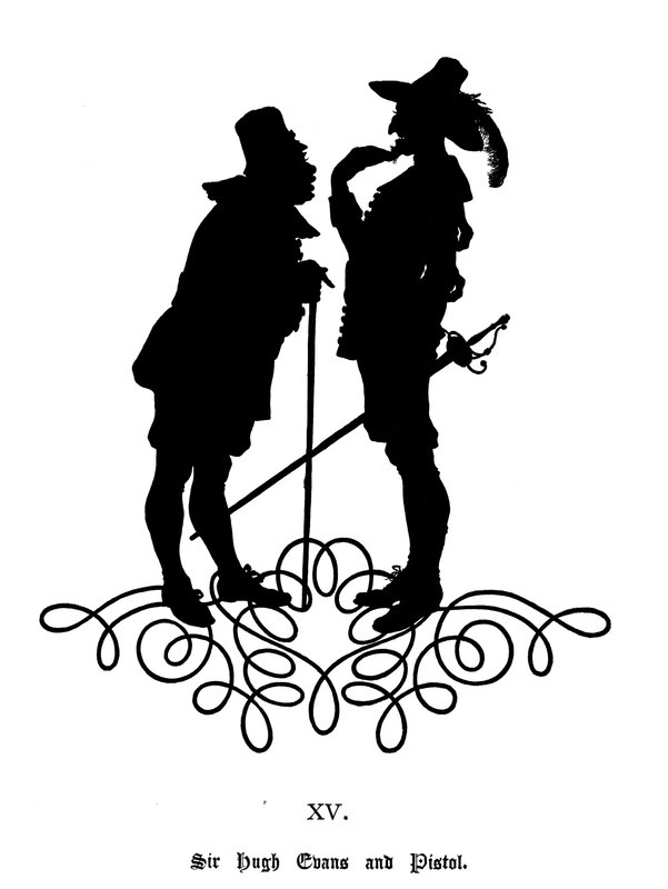 Sir Hugh Evans and Pistol by Paul Konewka