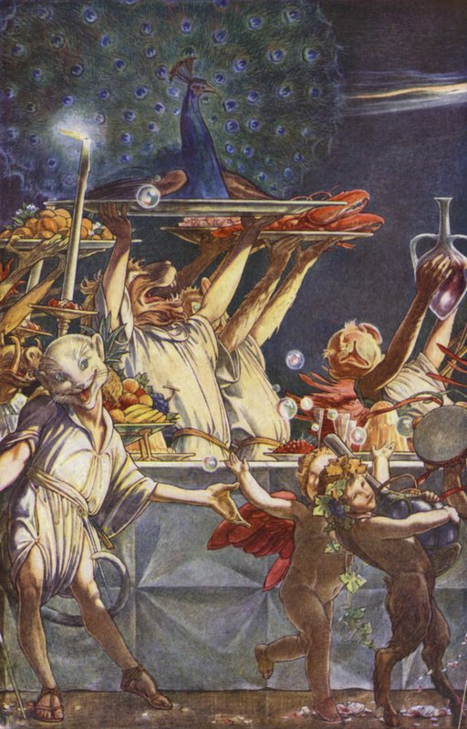 The Tempest by William Shakespeare, Act III, Scene 3 by Paul Vincent Woodroffe