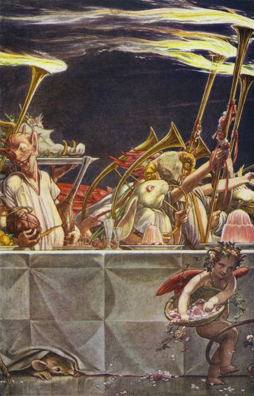 The Tempest by William Shakespeare, Act III, Scene 3 by Paul Vincent Woodroffe