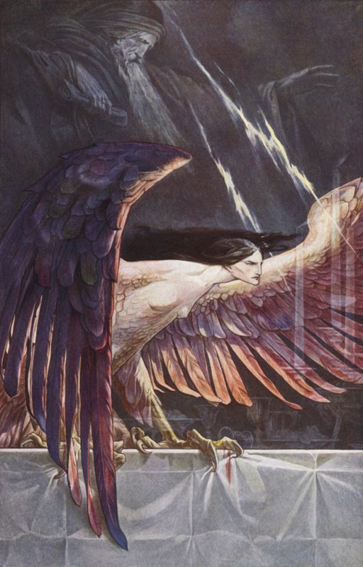 The Tempest by William Shakespeare, Act III, Scene 3 by Paul Vincent Woodroffe