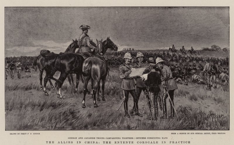 The Allies in China, the Entente Cordiale in Practice by Percy F.S. Spence