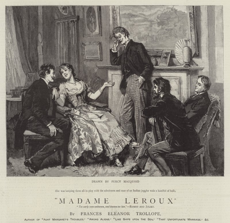 Madame Leroux by Percy Macquoid