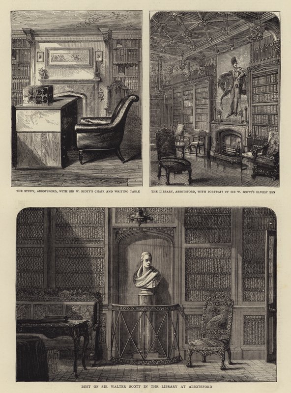 Sir Walter Scott Centenary by Percy William Justyne