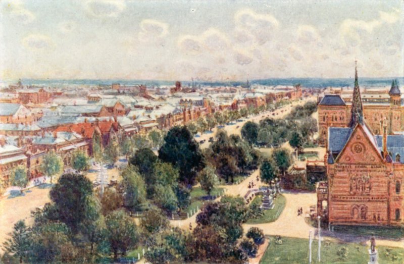 The Garden Streets of Adelaide by Percy F.S. (after) Spence