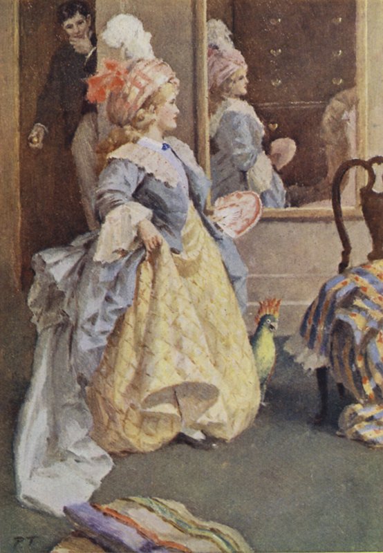 Illustration for Little Women by Louis M Alcott by Percy Tarrant