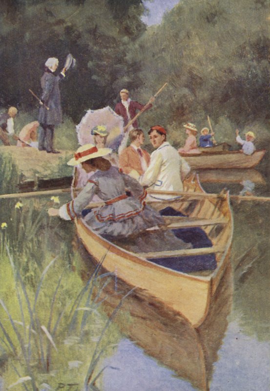 Illustration for Little Women by Louis M Alcott by Percy Tarrant