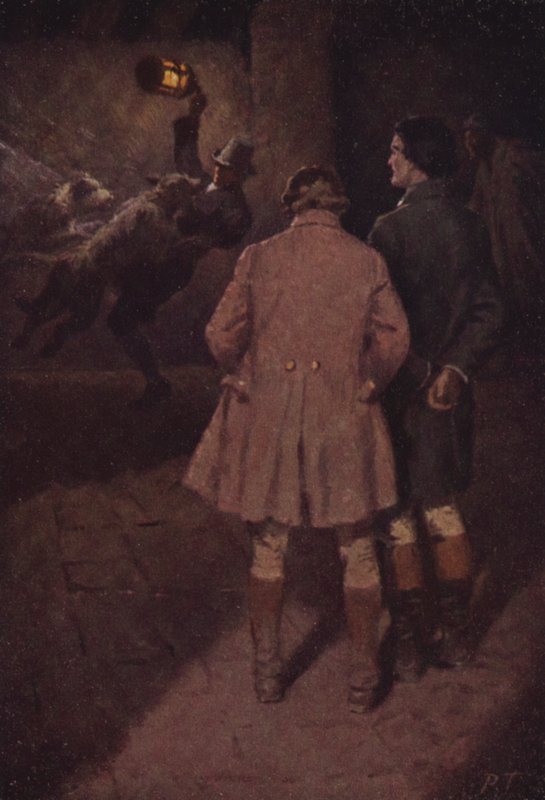 Illustration for Wuthering Heights by Emily Bronte by Percy Tarrant