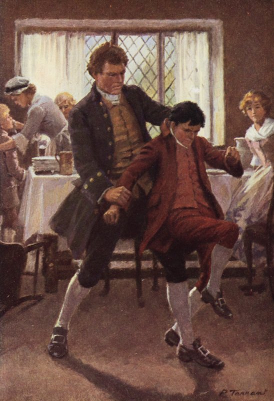Illustration for Wuthering Heights by Emily Bronte by Percy Tarrant