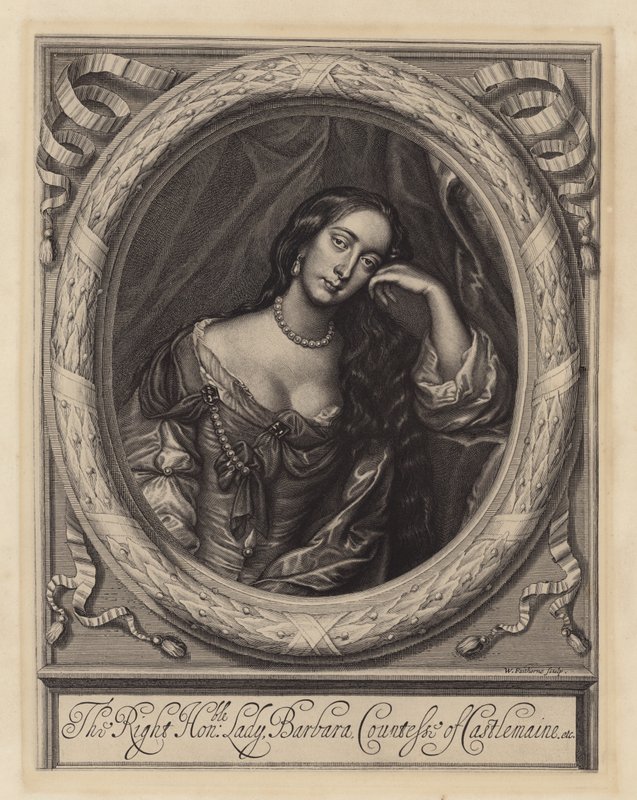 Barbara Villiers, Countess of Castlemaine, mistress of King Charles II by Peter (after) Lely