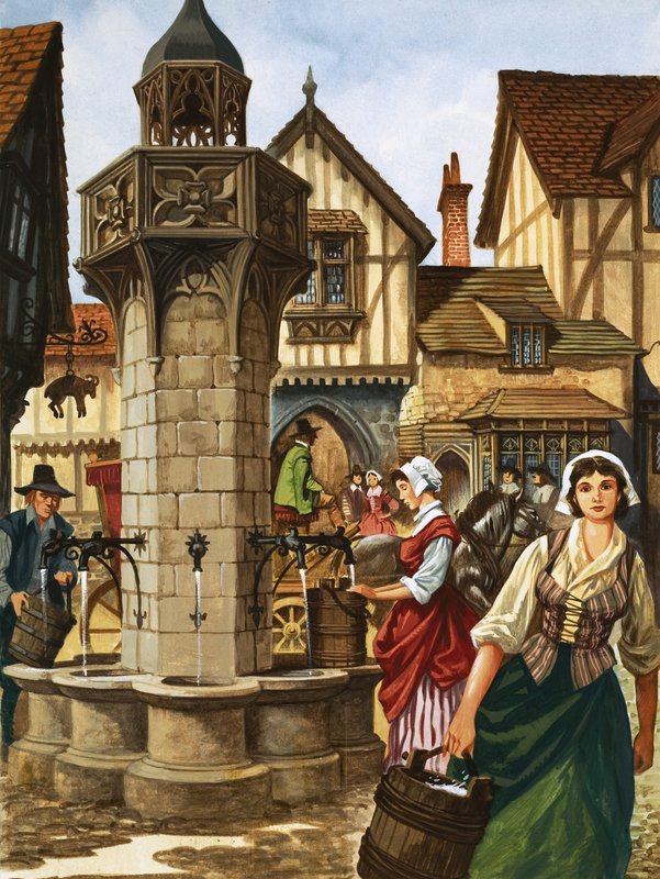 Bringing Water to the Towns by Peter Jackson