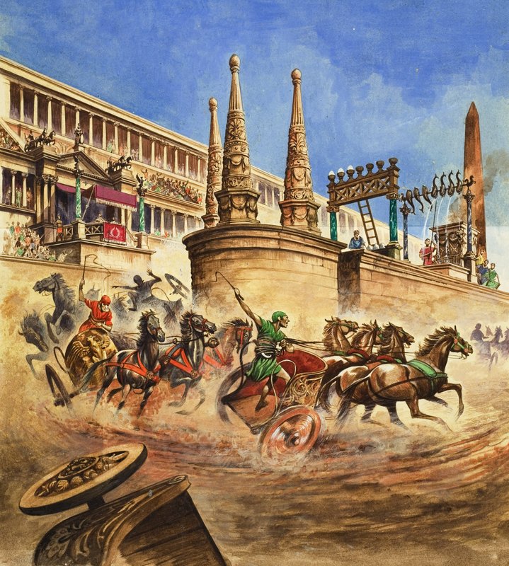 Chariot Race by Peter Jackson