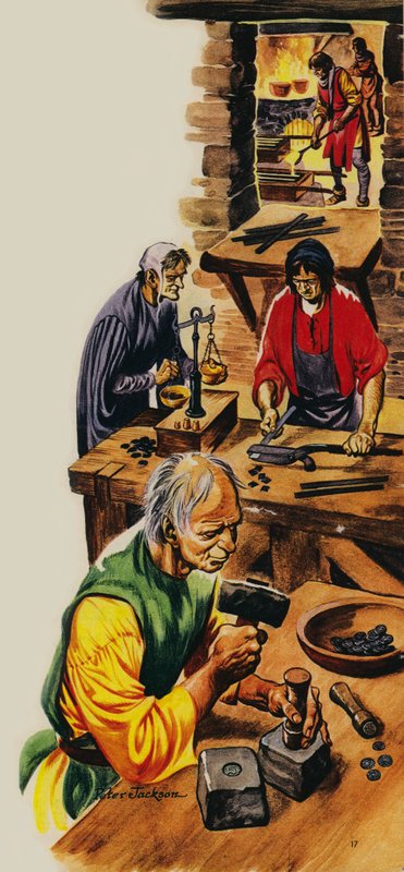 Coin-makers at the time of King Edward I by Peter Jackson