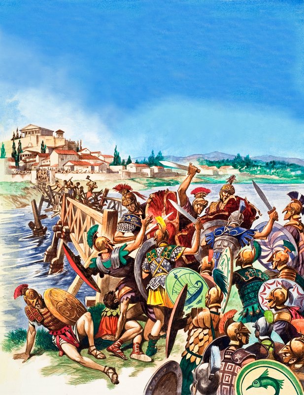 Horatius Holds the Bridge by Peter Jackson