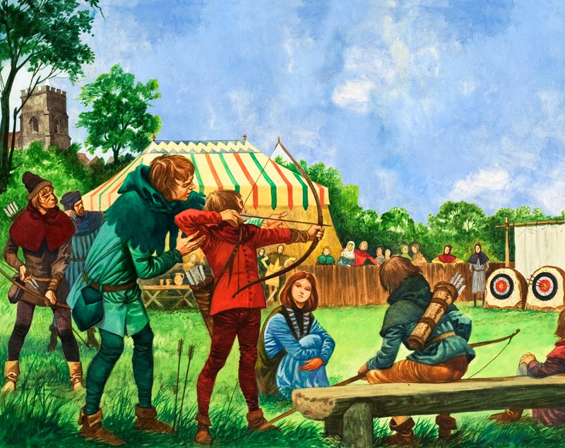 Learning to use the Longbow by Peter Jackson