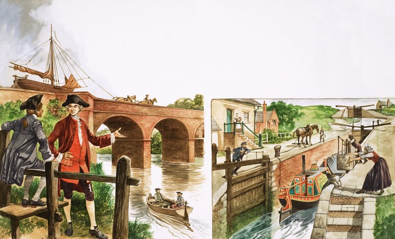 Once Upon a Time... Building a Bridge for Boats to Cross a River by Peter Jackson