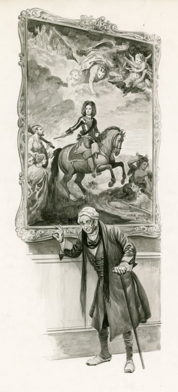 The Duke of Marlborough as an Old Man by Peter Jackson