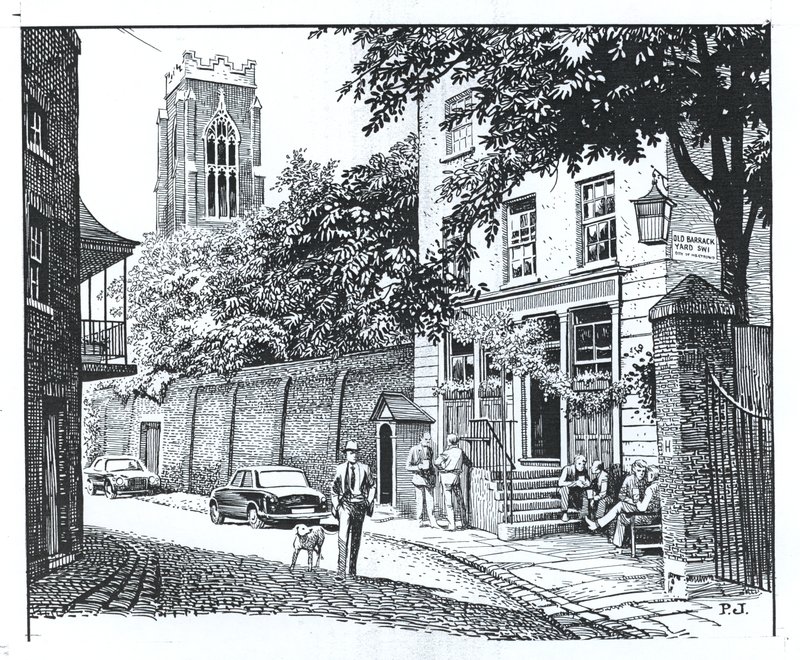 The Grenadier, Wilton Row, Belgravia by Peter Jackson