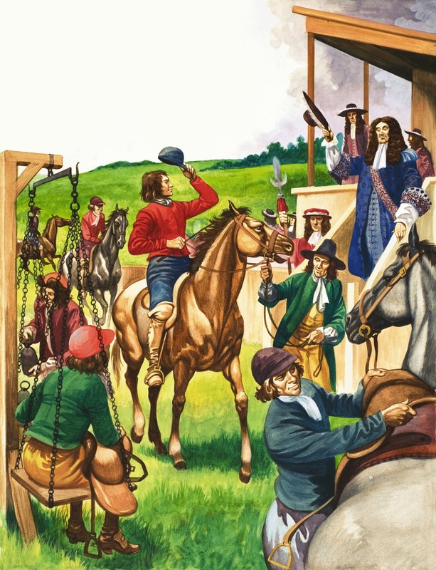 The Wonderful Story of Britain: The King Who Loved Horse Racing by Peter Jackson