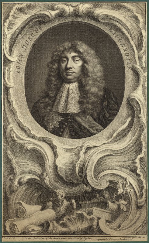 Portrait of Sir John Maitland, Duke of Lauderdale by Peter Lely